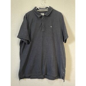 Rag & Bone New York Short Sleeve Polo Color Light Black Size XL‎ R57
